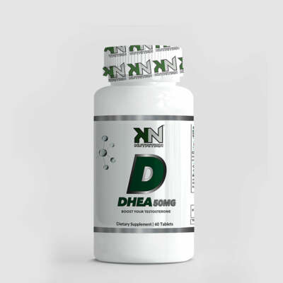 KN Nutrition DHEA 50mg 60 Tablets Supports Men's Health & Wellness