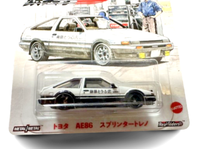 NEW] Hot Wheels Initial D METAL AE86 Toyota Sprinter Trueno