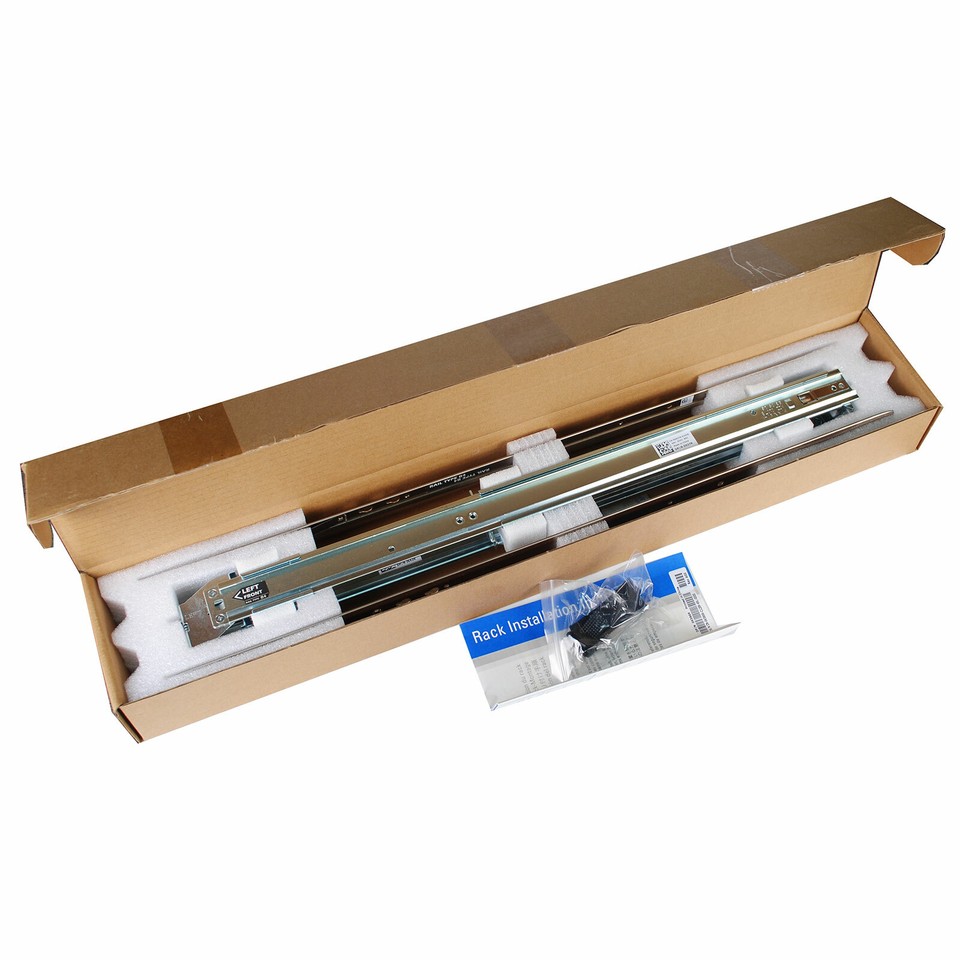 dell h872r poweredge r510 r520 r720 r730 r730xd r540... H872R For Dell PowerEdge R510 R515 R720xd R730XD 2U Static Ready Rail ...