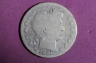 Estate Find 1901 S- Barber Half Dollar!!  #K47792