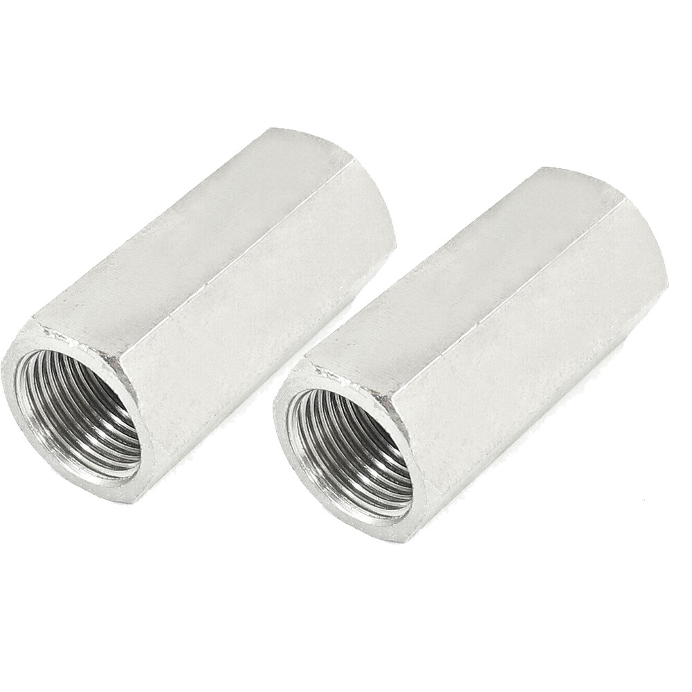 2PCS 3/8 NPT Thread Dia. Solid Brass Full Port One Way Check Valve F
