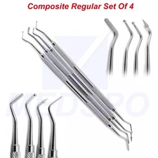 Dental Composite Anterior Posterior Pulgger Spatula Dentist Filling Instruments