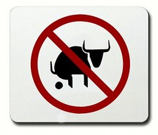 Funny "No Bullshit" Computer Mouse Pad