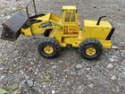 Vintage 1983-91 Tonka Toys Pressed Steel Yellow Mighty Turbo Loader #3920