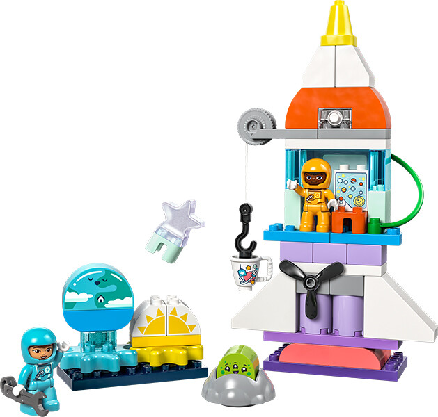 LEGO Duplo La Mia Citta' Avventura Dello Space Shuttle 3 In 1 10422 LEGO foto 4