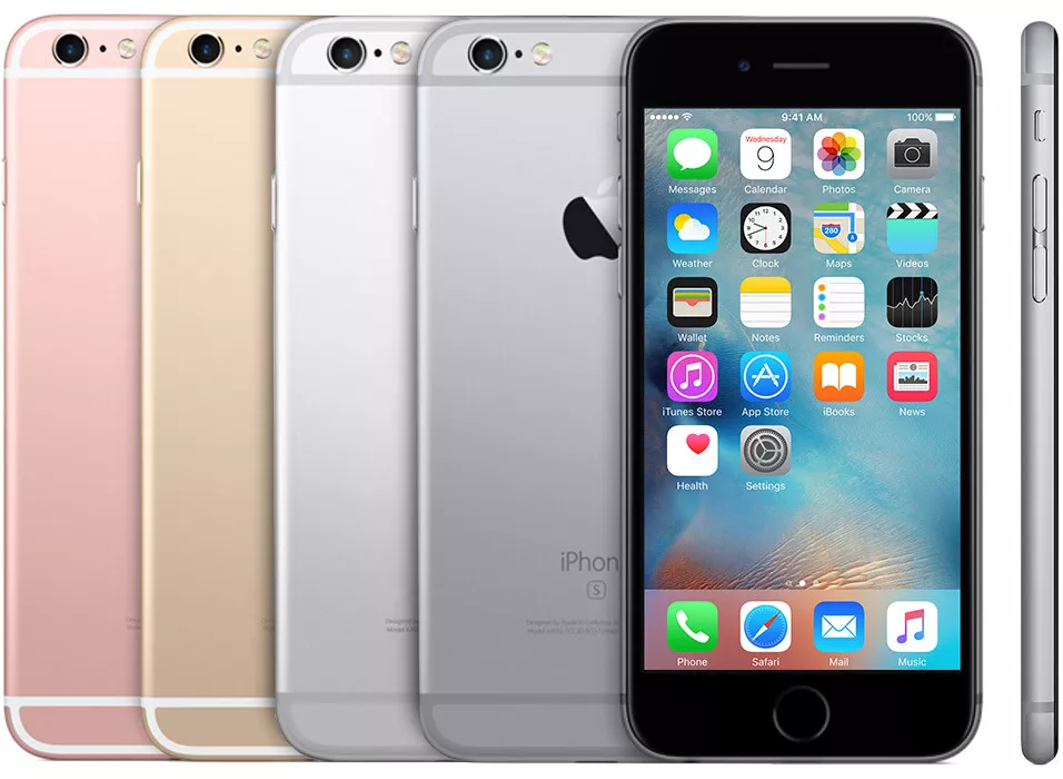 Apple iPhone 6S - 16GB 32GB 64GB 128GB - All Colors - Good