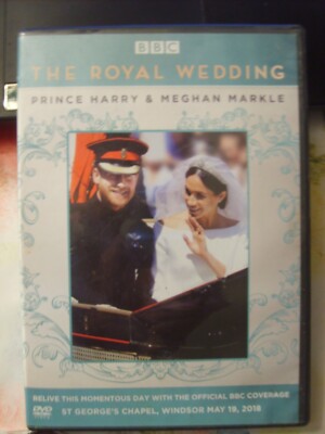 THE ROYAL WEDDING~PRINCE HENRY & MEGHAN MARKLE~MAY 19, 2018~2018 VG/C BBC DVD~