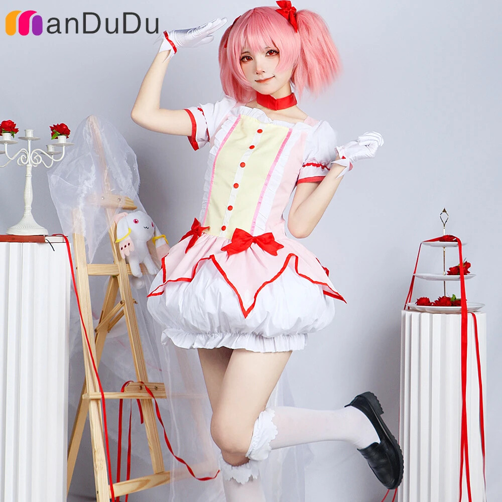 Puella Magi Madoka Magica Kaname Cosplay Costume