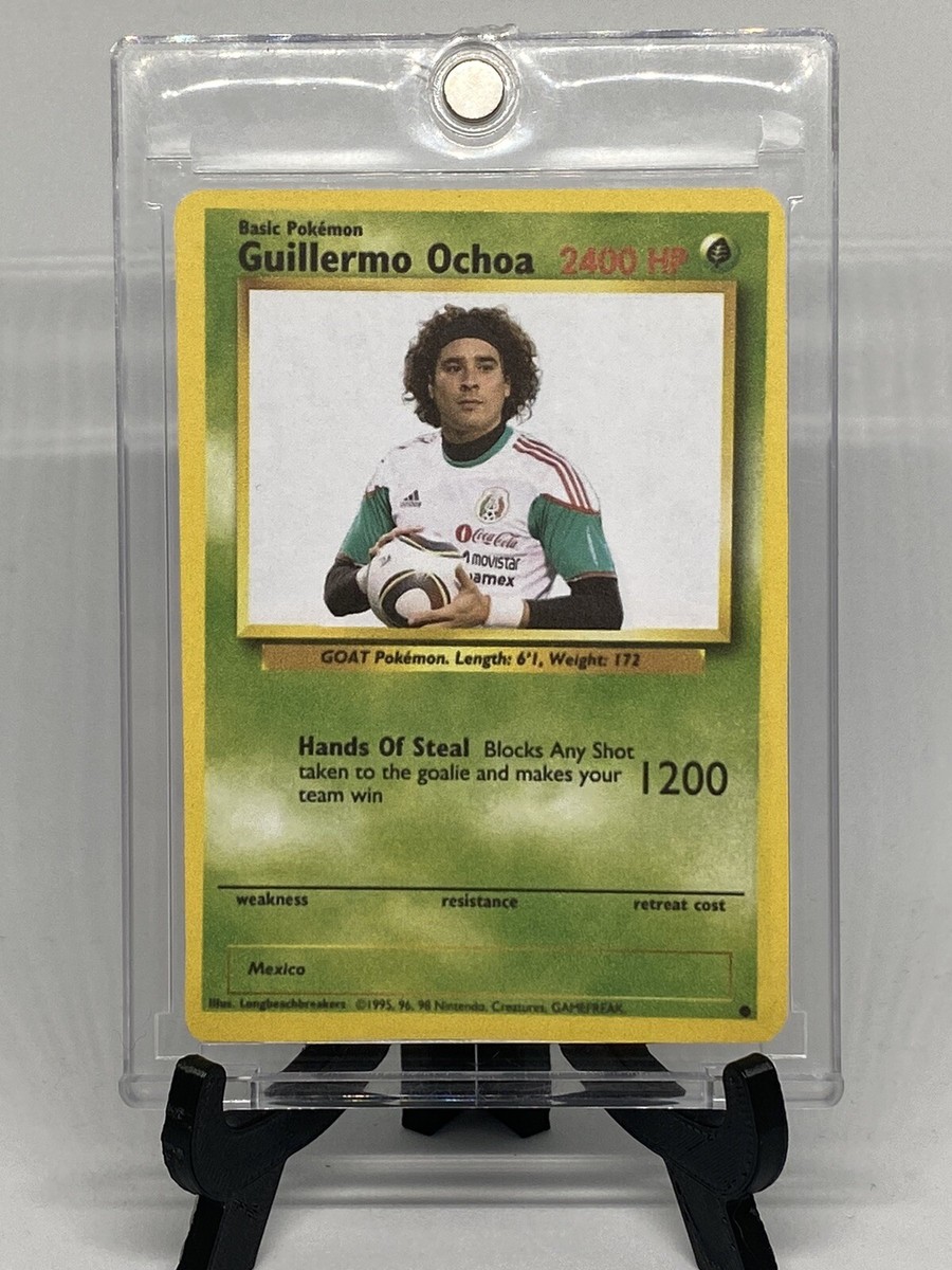 Guillermo Ochoa Pokmon Card Mexico Soccer