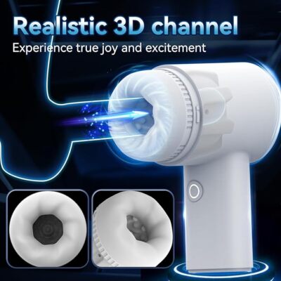 Automatic Male Masturbator Cup Telescopic Thrusting Vibrator Strokers Lubricants