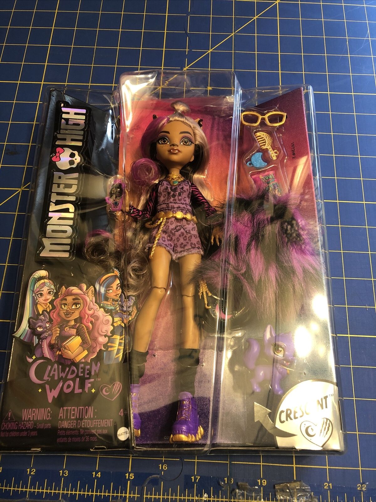 2022 Mattel Monster High Clawdeen Wolf G3 Doll New In Box Ready to Ship