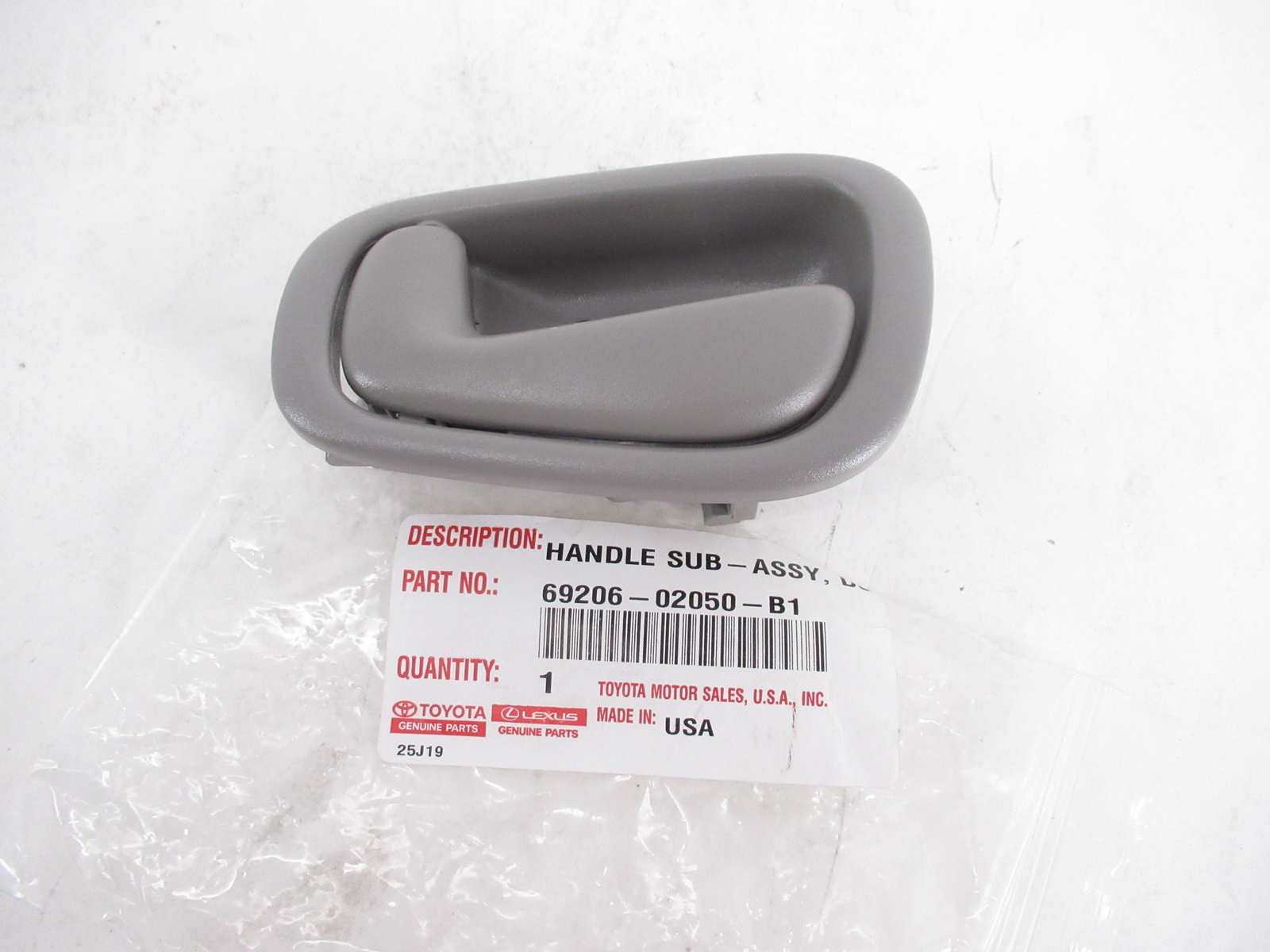 Genuine OEM Toyota 69206-02050-B1 Inside Front Driver Door Handle 98-02 ...