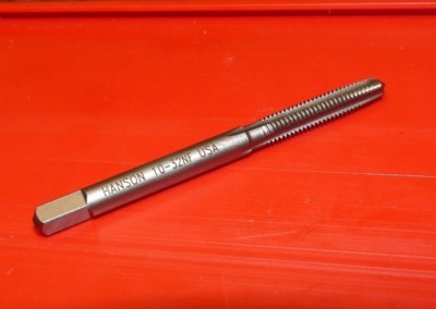 10-32 NF Taper Hand Tap Starter USA Irwin Hanson 1031 ZR RH 3 Flute Carbon Steel