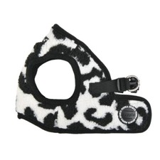Puppia Dog Harness Vest, No Pull Adjustable, Serval, Medium 14-15" Chest Leopard