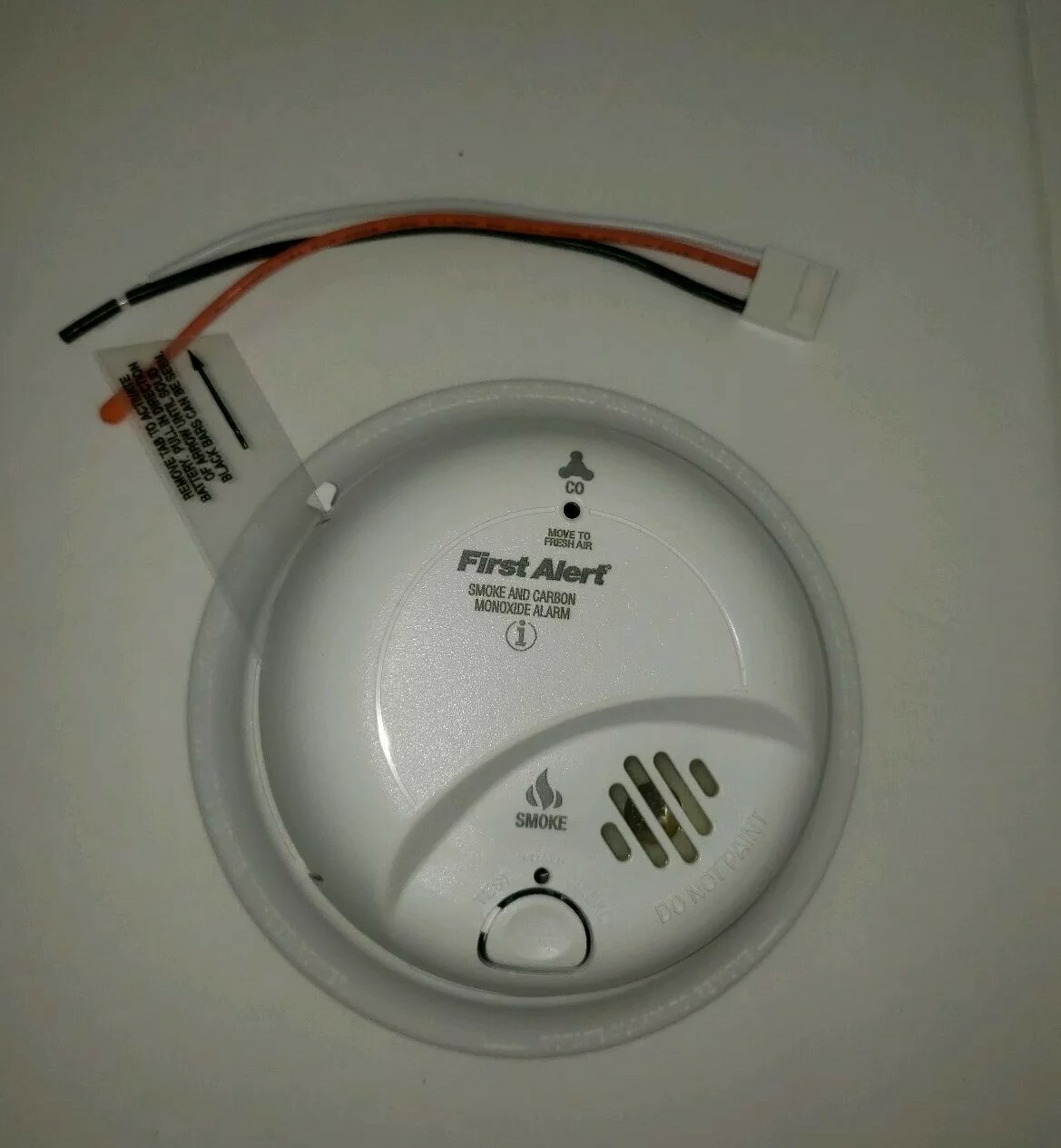 BRK First Alert SC9120B Hardwire Combination Smoke/Carbon Monoxide