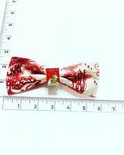 Handmade Hair Bows - Holiday - Christmas - Christmas Book - Bow 1