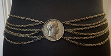 Fantastic Showstopper Vintage Boho Coin Swag Chain Belt