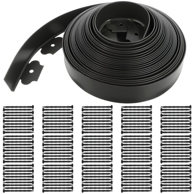 #ad Garden Edging Border100FT 2 Inch Tall Landscape Edging with 150 Spikes for L... $106.29
