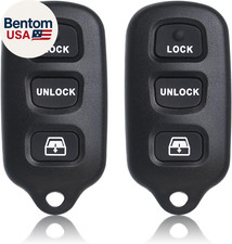 2pcs Key Fob Remote Replacement Fits For Toyota 4runner 1999 2000 2001 2002 2003