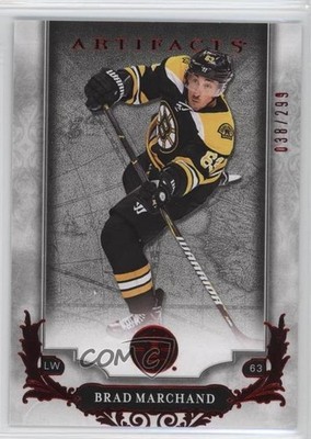2018-19 Upper Deck Artifacts Ruby 38/299 Brad Marchand #34 1o3