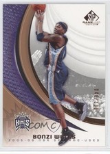 2005-06 SP Game Used Edition Bronze 40/100 Bonzi Wells #47 0c3