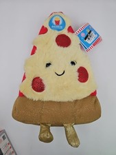 FAO Schwarz 11" Glow Brights Plush LED with Sound Pizza