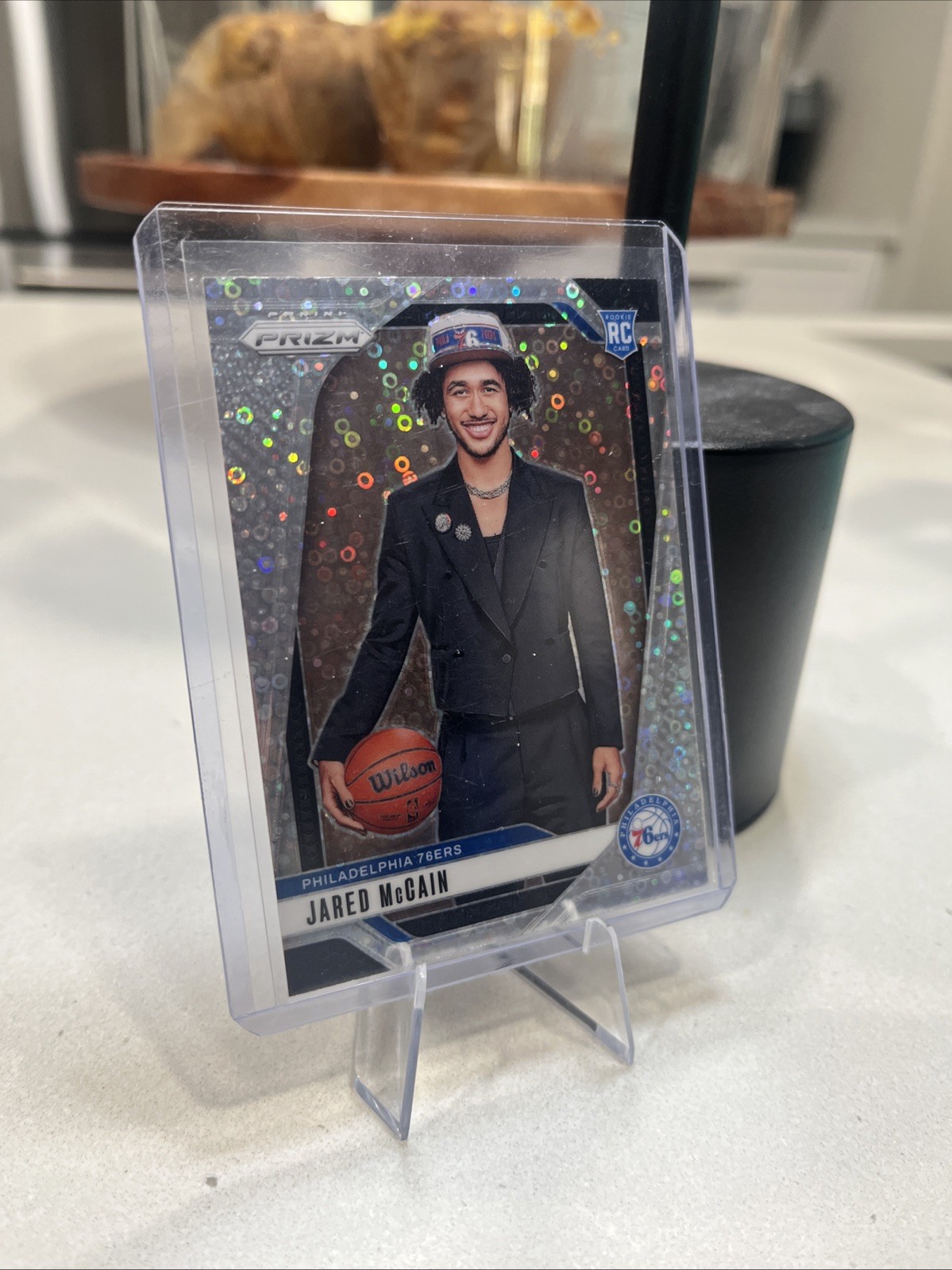 2024-25 Panini Prizm - Rookie Variation Jared McCain #222 Fast Break Prizm (RC)