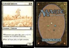 Celestial Unicorn Adventures in the Forgotten Realms Regular MTG