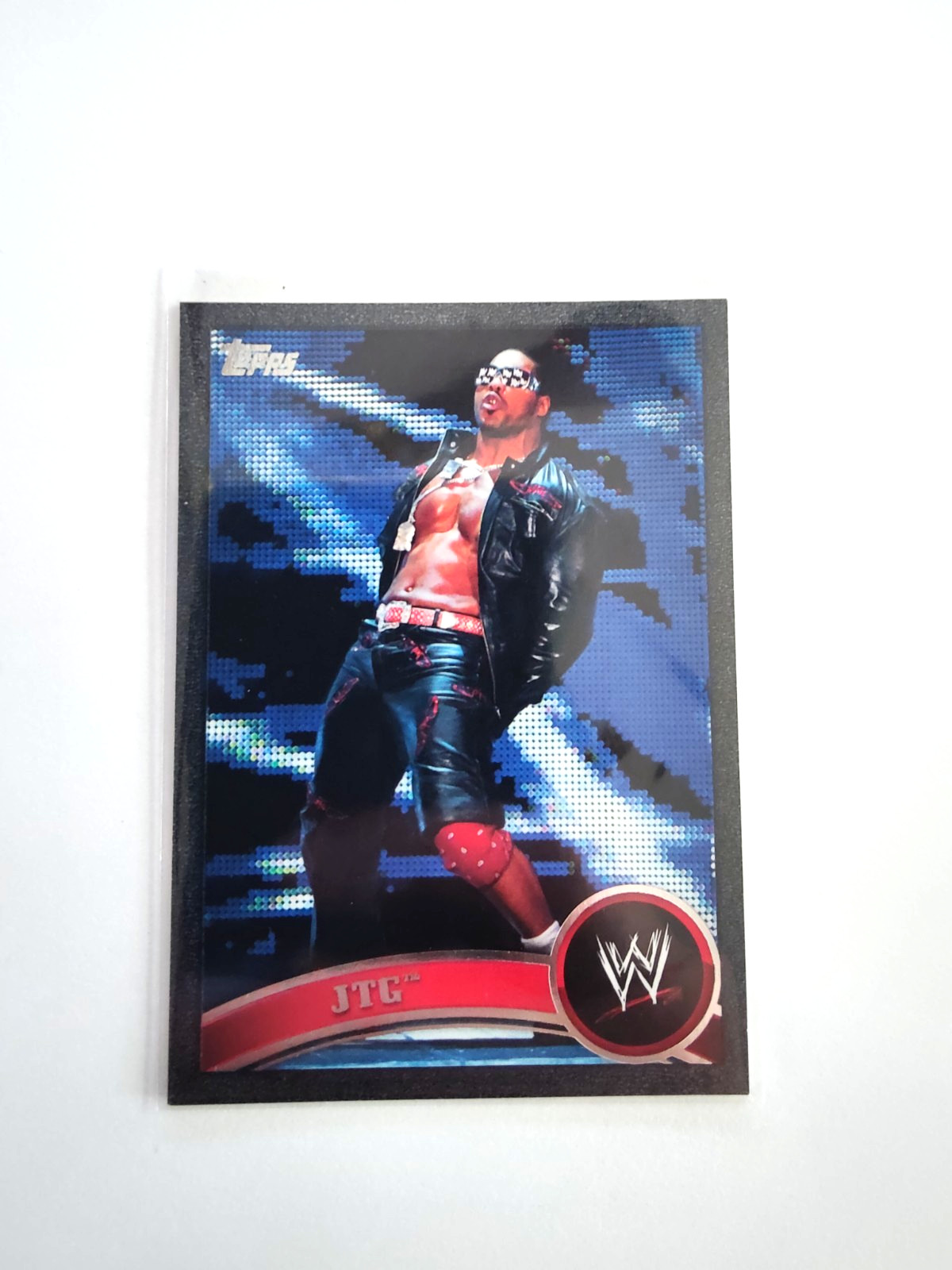 2011 TOPPS WWE JTG #54 BLACK 481/999