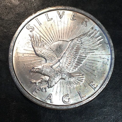 1oz Silver Bullion Classic Sunshine Minting Silver Eagle WE COMBINE SHIP #R740