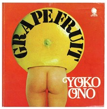 JOHN LENNON & YOKO ONO SIGNED GRAPEFRUIT BOOK BY YOKO FULL COA ROGER EPPERSON