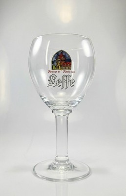 Leffe Belgian Beer Glass Chalice Goblet Abbaye de Abdij van Leffe 25cl 8.5oz