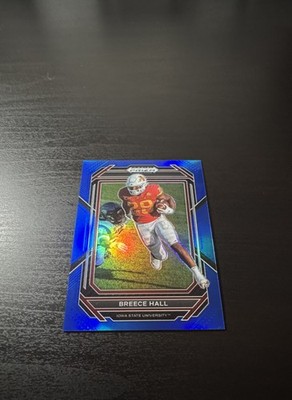 2023 Panini Prizm Draft Picks - Breece Hall #10 Blue Prizm /199