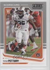 2018 Score Rookies Scorecard Kamryn Pettway #401 2f4