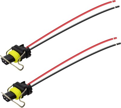 2 Wire Turbo VGT Solenoid IPR Pigtail Connector Compatible with Powerstroke Repl