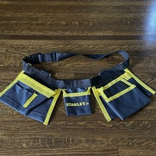 Stanley Jr. Pretend Play Little Kids Toddler Work Belt Tool Belt Yellow Black
