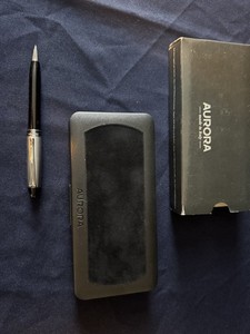 Aurora Ballpoint Pen B31 Silver w box