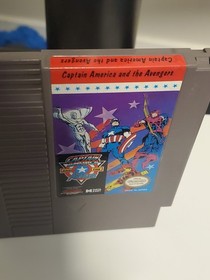 Captain America and The Avengers Nintendo Original NES Tested EXCELLENT LABEL 