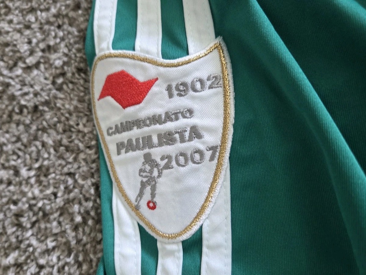 Palmeiras 2008 Adidas #16 Caio Home Jersey NWT Brazil Pirelli