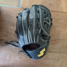 SSK hard glove all-round right-handed pitcher black