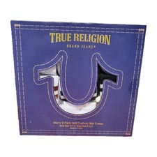 True Religion Mens Socks 9 Pack Mid Crew Size 8-12.5