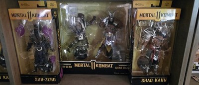 McFarlane Toys Mortal Kombat 11 Sub Zero vs Shao Kahn - 2 Pack Figure NIB