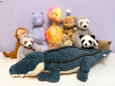 Jellycat Very Rare Allexi Alligator, Excellent Condition, Genuine
