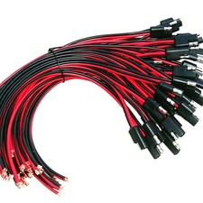 10Pcs Radio Power Cable Cord Plug for Motorola GM XPR XTL CDM CM MaxTrac XTL5000
