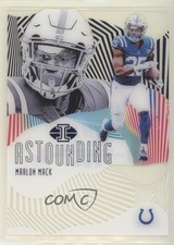 2019 Panini Illusions Astounding Blue 135/299 Marlon Mack #AST-MM s3g