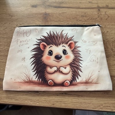 Igel Tasche Reißverschluss Make-up Basteln Baby Tasche Haar Bits Bleistift Häkeln Stricken