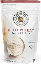 Keto Wheat Baking Flour: 1:1 All-Purpose Flour Substitute, 1 Lb Pack of 1 - Lo