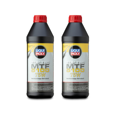 2x Liqui Moly Top Tec MTF 5100 Getriebeöl 75W 1 Liter - 20842