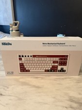 8bitdo retro 87 mechanical keyboard - new