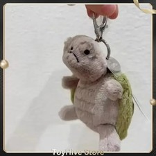 Jellycat Timmy Turtle Keychain Plush Toy Cute Bag Charm Pendant Key Ring Gift